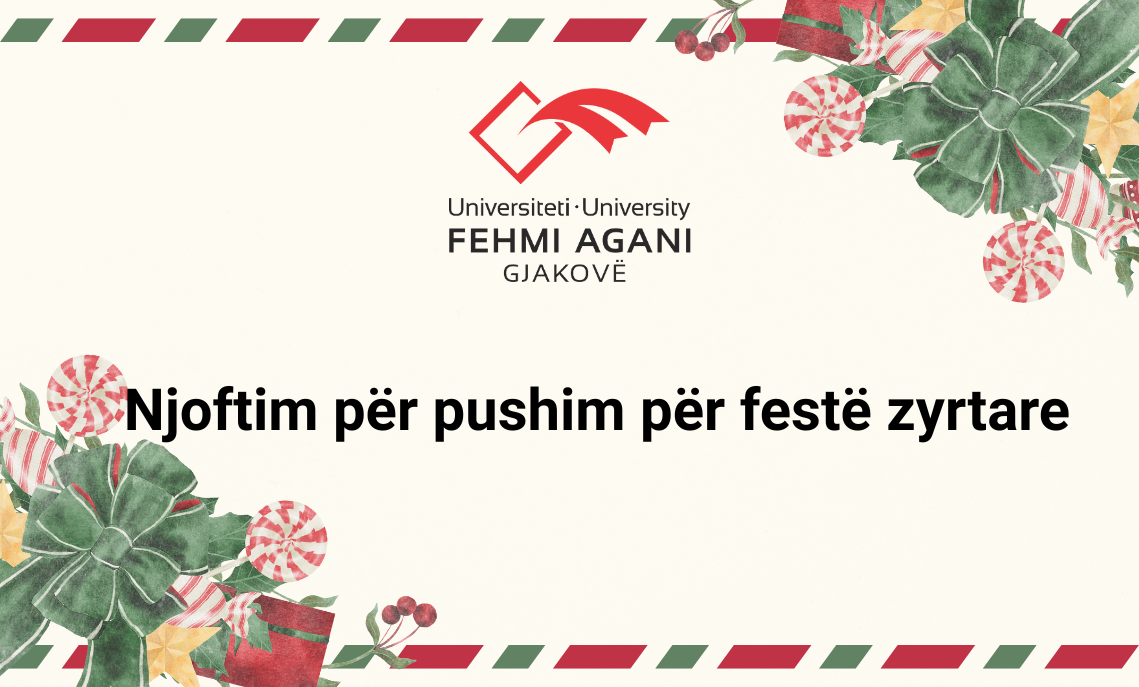 Njoftim për pushim për festë zyrtare